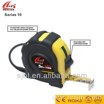 Economical rubber coating measuring tape